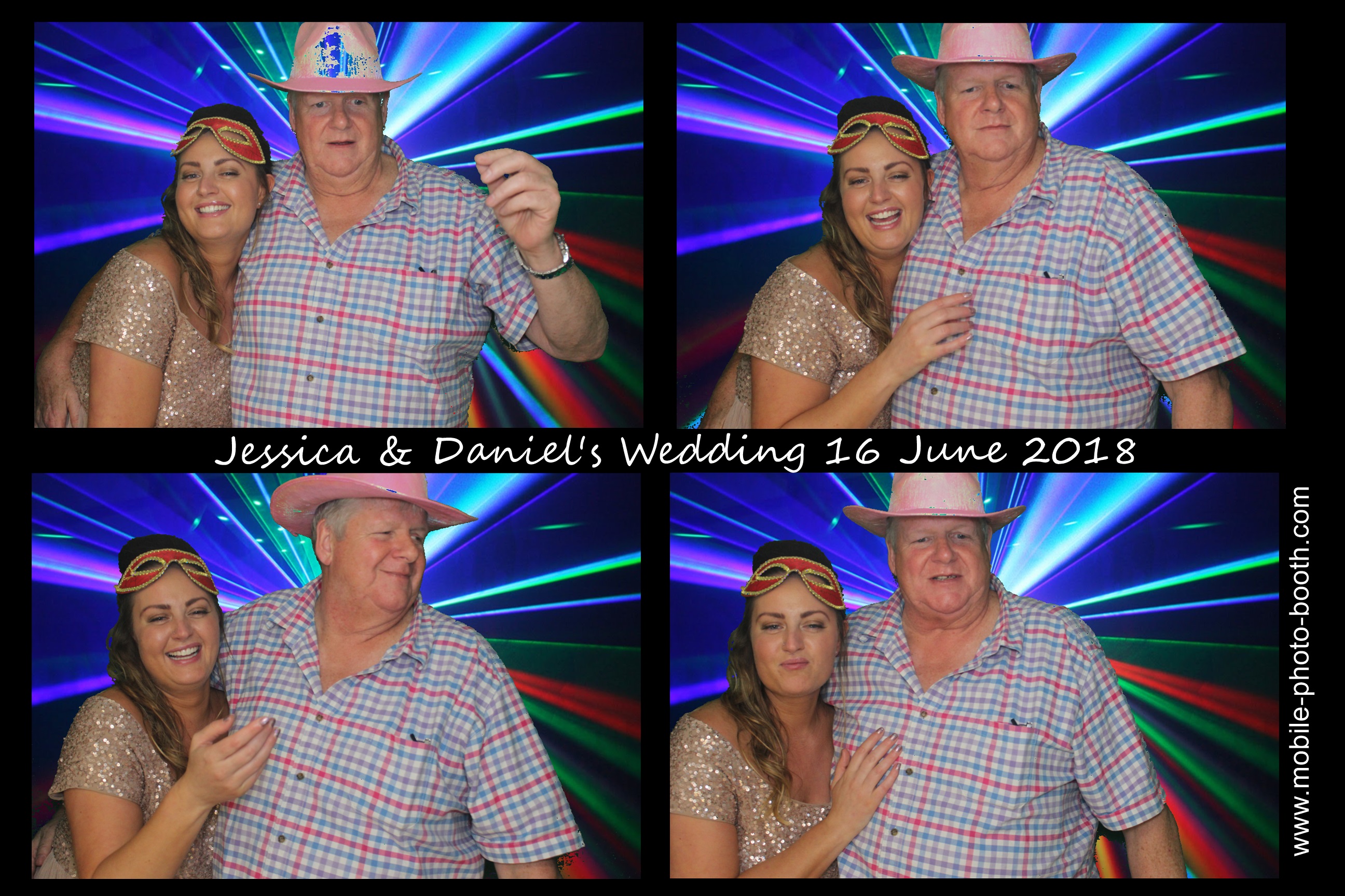 Jessica & Daniel | View more photos from the event at images.mobile-photo-booth.com/u/MobilePhotoBoothUK/Jessica-Daniel
